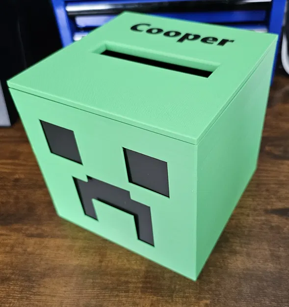 Hộp Valentine Đầu Creeper (Creeper Head Valentines Box) - Image 1