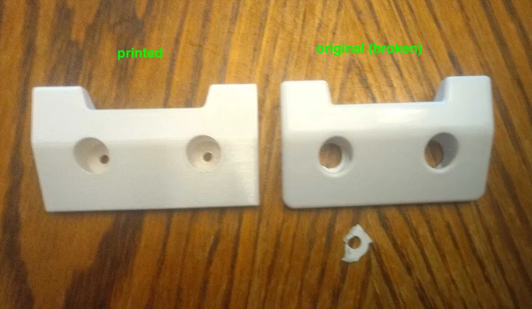 Bracket đỡ khay ngăn crisper Frigidaire (Frigidaire Crisper Drawer Shelf Holder Bracket) - Image 1