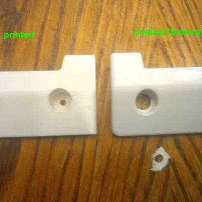 Bracket đỡ khay ngăn crisper Frigidaire (Frigidaire Crisper Drawer Shelf Holder Bracket)