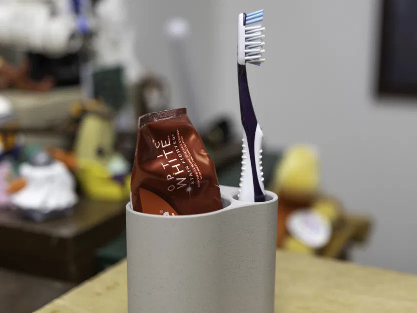 Giá Đỡ Kem Đánh Răng Mỏng Gắn Tường Dùng Command Strip - Image 3