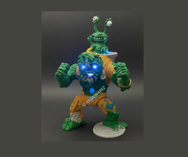 Muckman & Joe Eyeball - Đống Rác Độc Hại (Đồ chơi TMNT) - Image 1