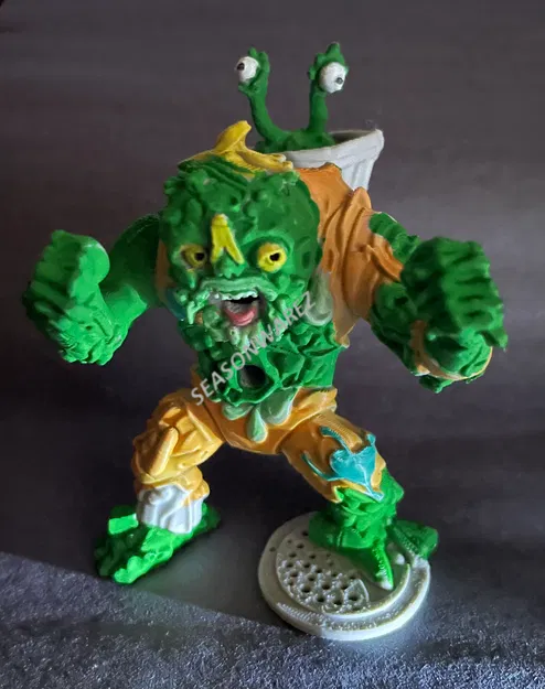 Muckman & Joe Eyeball - Đống Rác Độc Hại (Đồ chơi TMNT) - Image 6