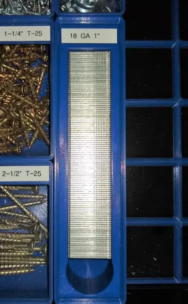 Khay Gridfinity đựng đinh brad (Gridfinity Brad Nail Holders) - Image 1