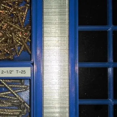 Khay Gridfinity đựng đinh brad (Gridfinity Brad Nail Holders)