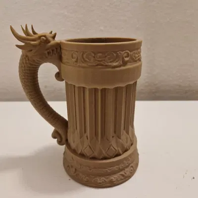 Ly Bia Rồng / Giá Đỡ Lon Bia (Dragon Beer Mug / Beer Can Holder)