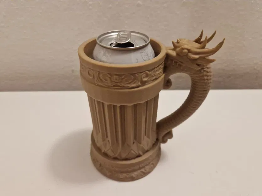 Ly Bia Rồng / Giá Đỡ Lon Bia (Dragon Beer Mug / Beer Can Holder) - Image 3