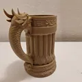 Ly Bia Rồng / Giá Đỡ Lon Bia (Dragon Beer Mug / Beer Can Holder) - Thumbnail 4