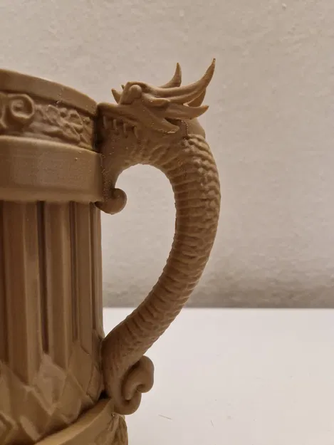 Ly Bia Rồng / Giá Đỡ Lon Bia (Dragon Beer Mug / Beer Can Holder) - Image 6