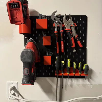 Drill Mount (Ngàm treo máy khoan cho bảng Skådis)