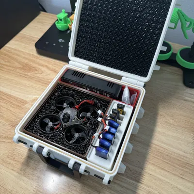 (Remix) Hộp Gridfinity nắp trơn xếp chồng 18x13cm – bản Short