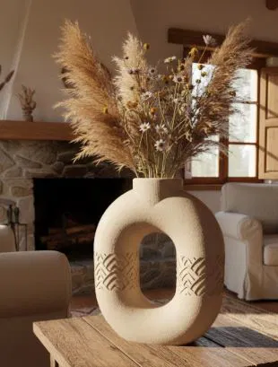 Florero 16 – Bình hoa dập nổi - Image 1