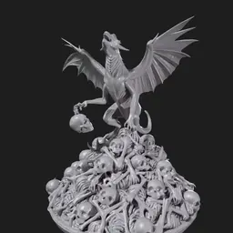 Quái Thú Có Cánh Từ Địa Ngục (Winged Beast from Hell) - Image 1
