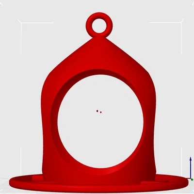 Máng ăn cho chim in place (print in place bird feeder)