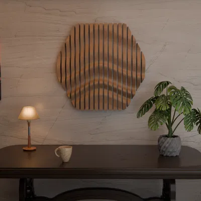 RIPPLE – Tác phẩm treo tường Parametric tối giản