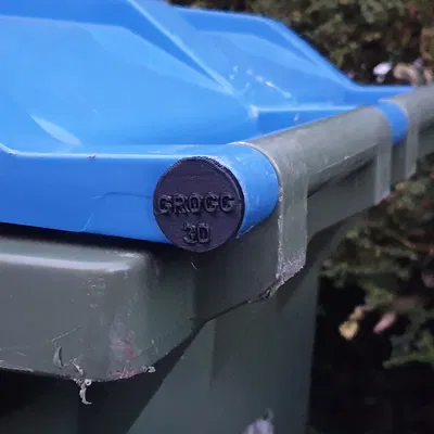 Chốt bản lề (Hinge Pin) cho Weber Wheelie Bin MGB 360 Litre