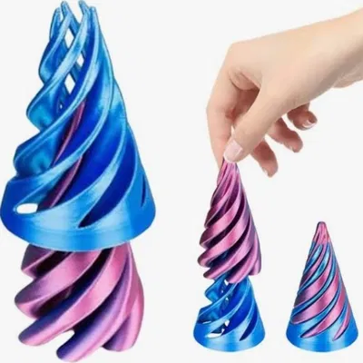 Sparial fidget cone – Cone fidget xoắn ốc vui nhộn