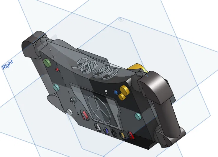 Vô lăng F1 mini (F1 Steering Wheel mini) - Image 1