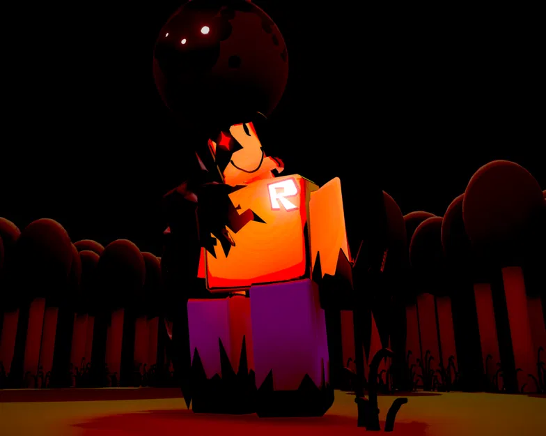 John Doe khớp nối từ Forsaken (Roblox Figure) dạng articulated - Image 1