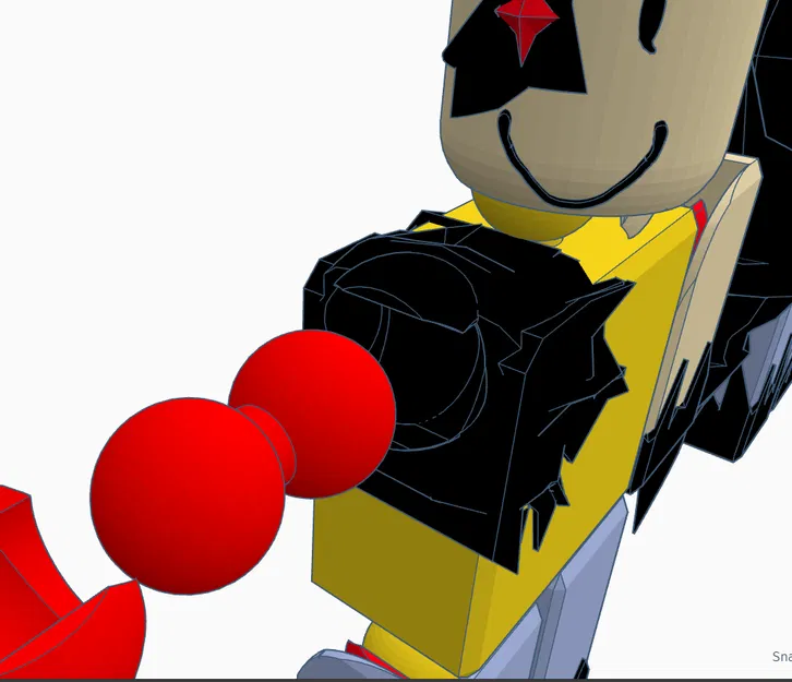 John Doe khớp nối từ Forsaken (Roblox Figure) dạng articulated - Image 7