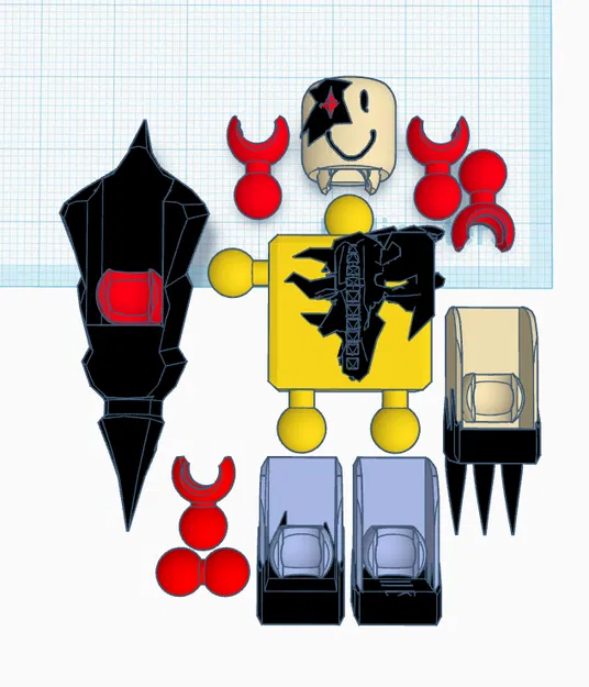 John Doe khớp nối từ Forsaken (Roblox Figure) dạng articulated - Image 8