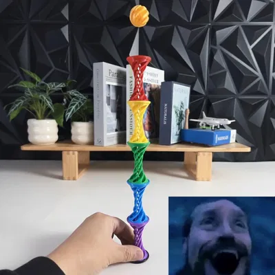 Đồ chơi fidget xoắn ốc Spiral – Vortex Passthrough