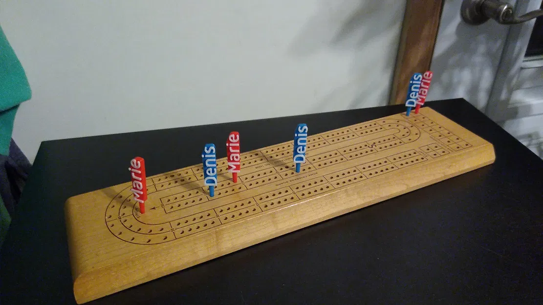 Peg Cribbage khắc tên của bạn - Image 2