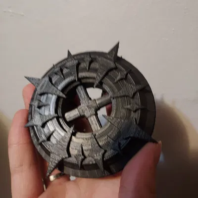 Ball Bearing có tay cầm + nắp (Vũ khí cosplay Chakram)