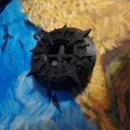 Ball Bearing có tay cầm + nắp (Vũ khí cosplay Chakram) - Thumbnail 3