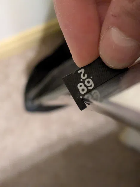 Thước đo bevel cạnh snowboard (base/side edge) - Snowboard Base/Side Edge Bevel Gauge - Image 1