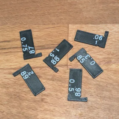 Thước đo bevel cạnh snowboard (base/side edge) - Snowboard Base/Side Edge Bevel Gauge