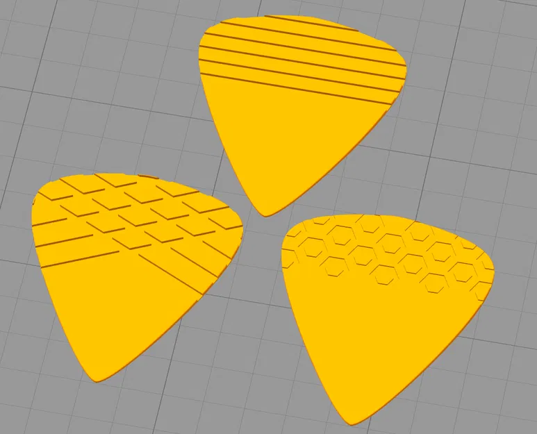 Miếng Gảy Guitar Bám Tay (Grippy Guitar Picks) - Image 1