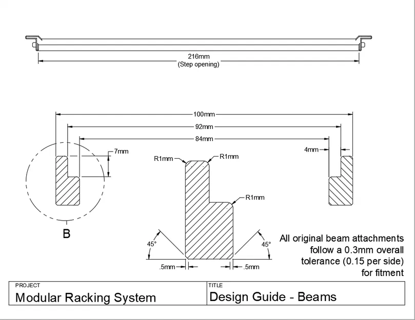 Hệ kệ racking modular (dựa trên kệ kho thật) - Image 10