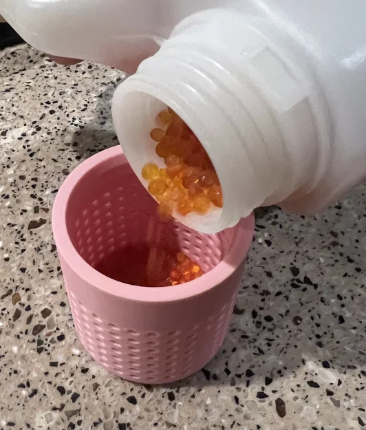Hộp đựng hạt hút ẩm (Desiccant holder) cho lõi spool filament - Image 1