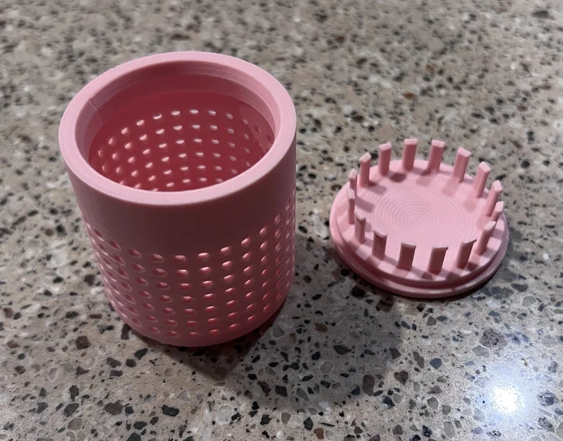 Hộp đựng hạt hút ẩm (Desiccant holder) cho lõi spool filament - Image 2