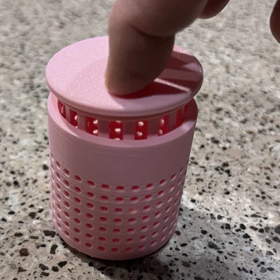 Hộp đựng hạt hút ẩm (Desiccant holder) cho lõi spool filament