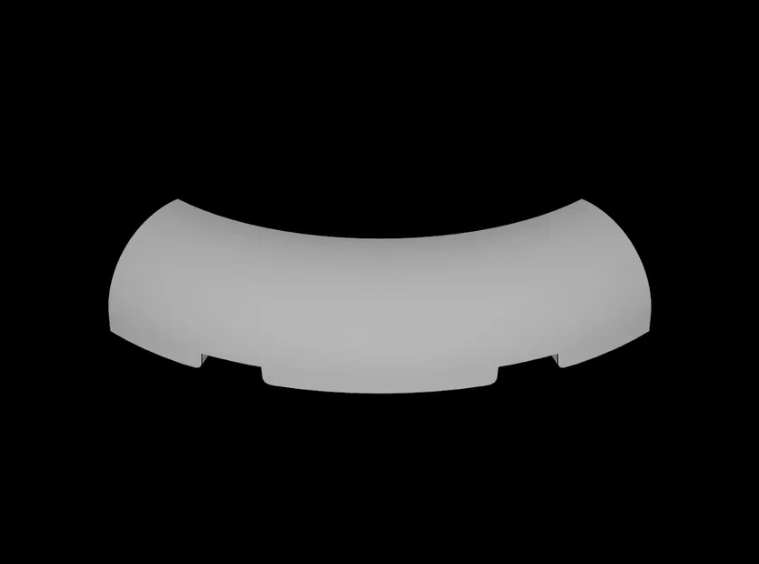 Gạch Lego Compatible (5651.dat) 4 x 4 x 1 bo góc tròn, mặt trên cong - Image 1