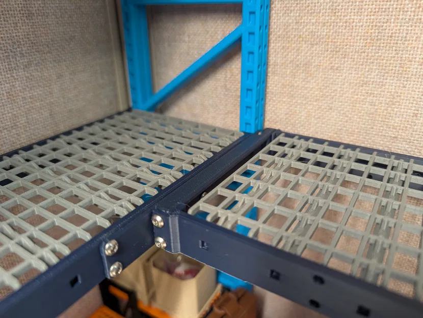 Giá kệ pallet modular: ngàm take-off góc vuông bên phải - Image 1