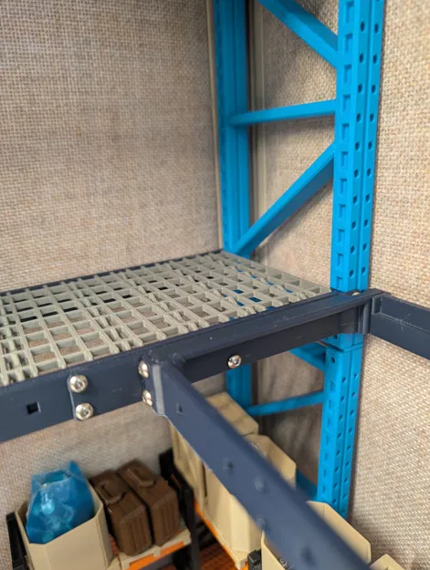 Giá kệ pallet modular: ngàm take-off góc vuông bên phải - Image 2
