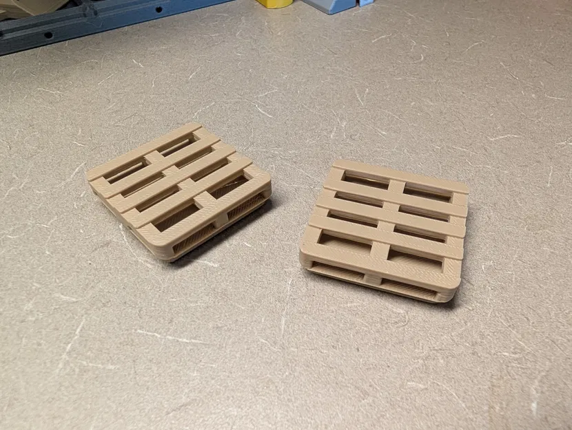 Gridfinity Pallet | Pallet công nghiệp mini chân thật cho hệ Gridfinity - Image 1