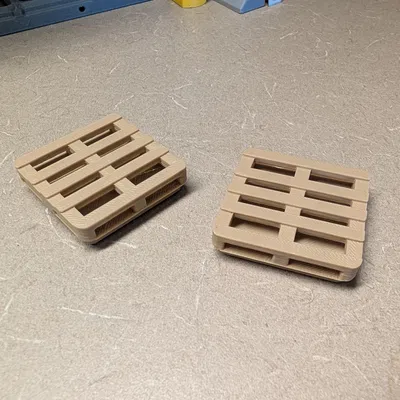 Gridfinity Pallet | Pallet công nghiệp mini chân thật cho hệ Gridfinity