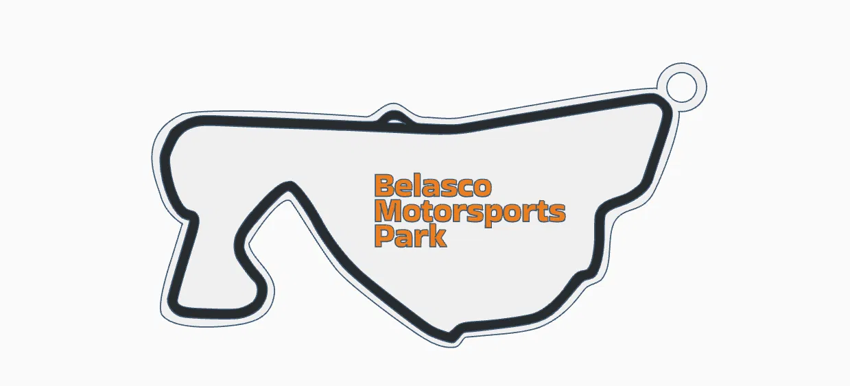 Móc khóa Belasco Motorsports Park - Image 1