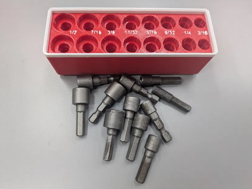 Gridfinity cho ball hex sockets - Image 2