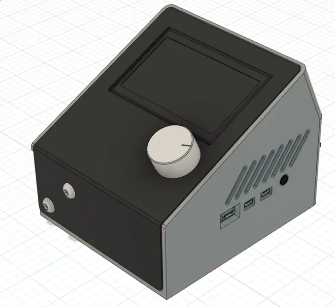 Case LCD Ender 3 Pro + Raspberry Pi 4 (Remix kèm file STEP) - Image 1