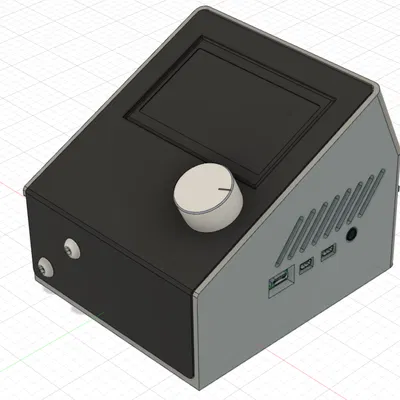 Case LCD Ender 3 Pro + Raspberry Pi 4 (Remix kèm file STEP)