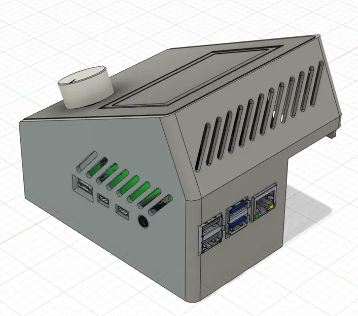 Case LCD Ender 3 Pro + Raspberry Pi 4 (Remix kèm file STEP) - Image 2