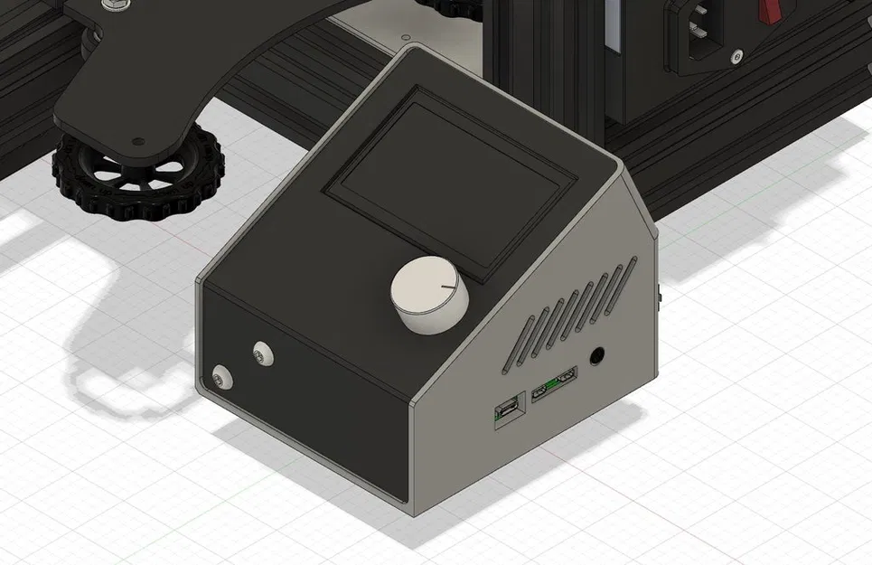 Case LCD Ender 3 Pro + Raspberry Pi 4 (Remix kèm file STEP) - Image 16