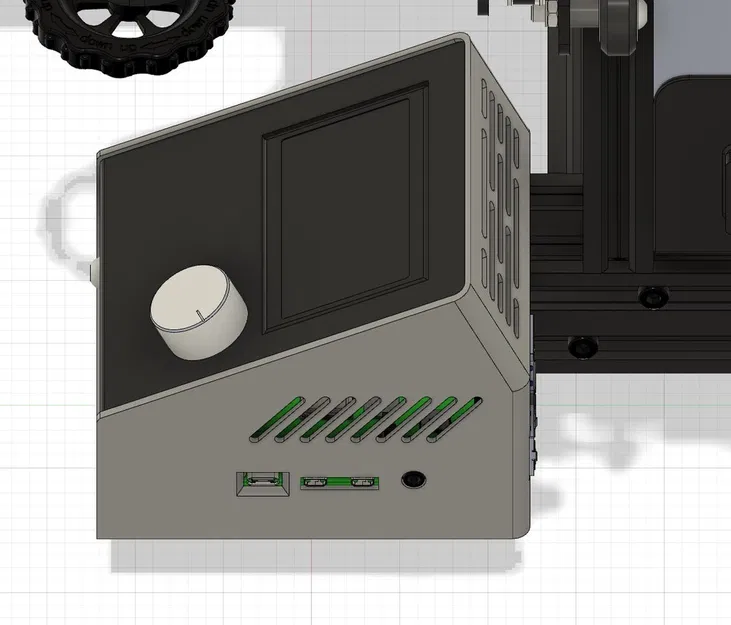 Case LCD Ender 3 Pro + Raspberry Pi 4 (Remix kèm file STEP) - Image 17