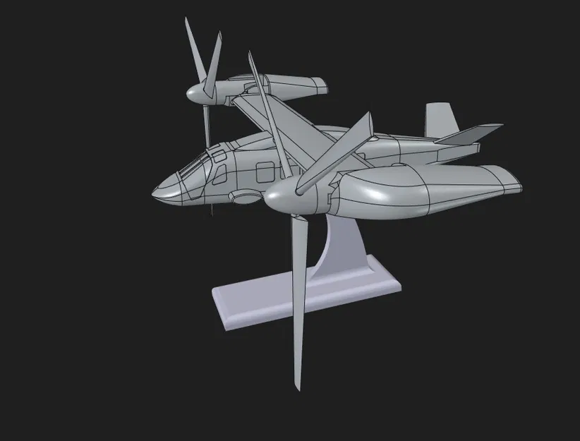 MV-75 (V-280 Valor) kèm đế trưng bày & rotor xoay - Image 2