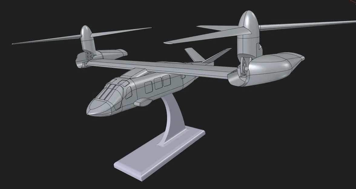 MV-75 (V-280 Valor) kèm đế trưng bày & rotor xoay - Image 3