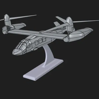 MV-75 (V-280 Valor) kèm đế trưng bày & rotor xoay